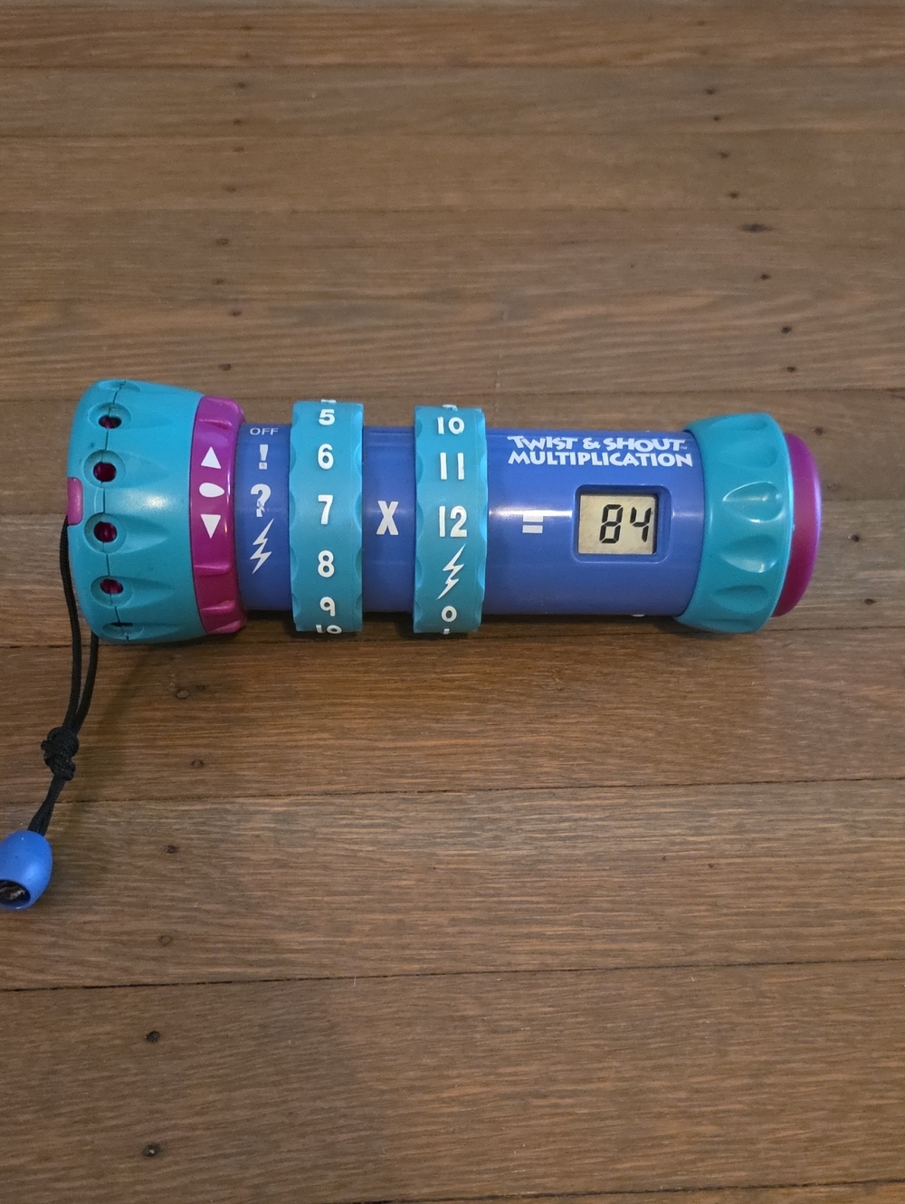 Twist & Shout Multiplication Learning Tool - Vintage 1998 WORKS New Batteries